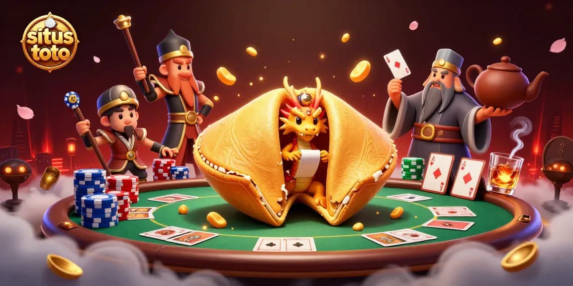 Engage with situs toto through a vibrant and dynamic online gambling illustration.