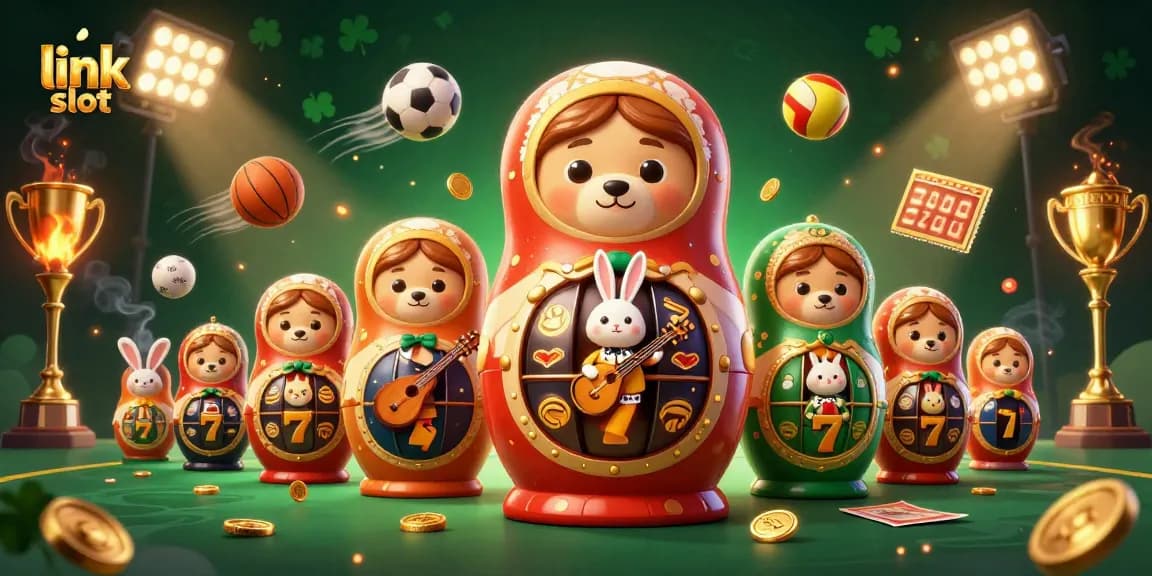 Permainan slot gacor dengan logo "link slot" menarik perhatian di dunia kasino online.