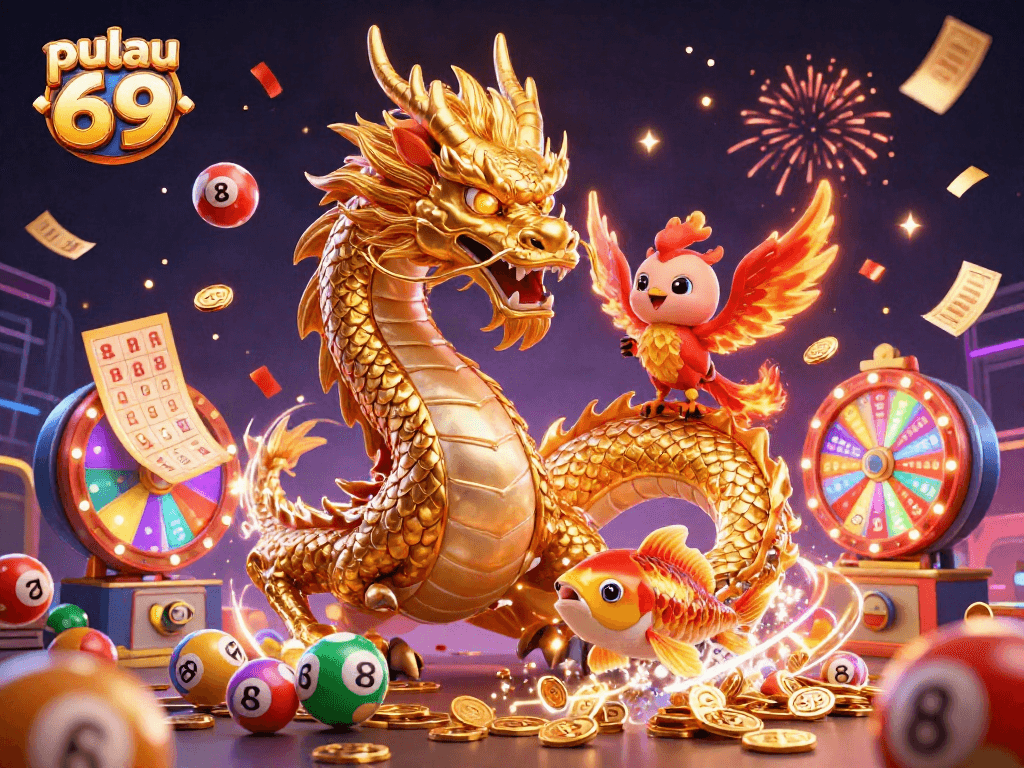 Experience winning moments in pulau 69 with exciting lottery elements and vibrant characters.