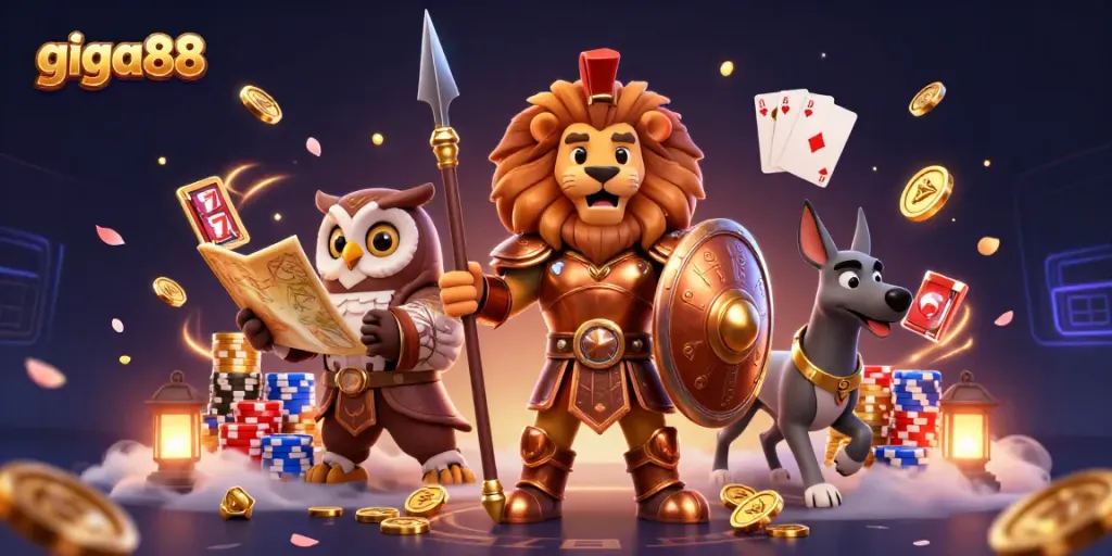 Mainkan slot online GIGA88 dengan kemenangan besar dan taruhan kecil dalam suasana yang menarik.