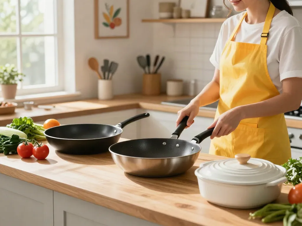 CookWare Price in Bangladesh showcased with vibrant cookware items and fresh ingredients in a warm kitchen.