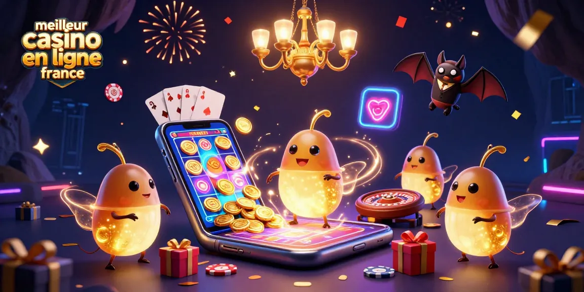 Jouez au meilleur casino en ligne France avec des machines à sous animées par des vers luisants au casino.