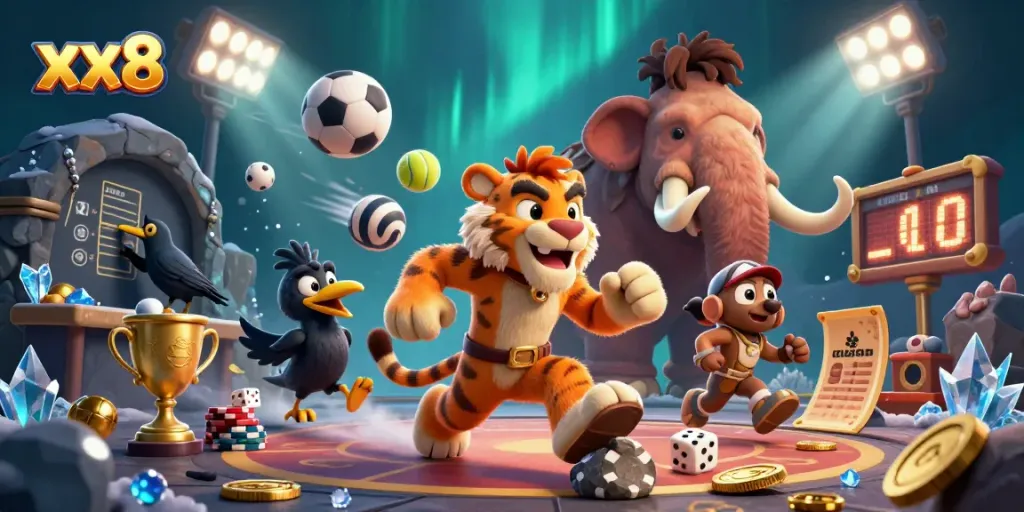 Engage in thrilling xx8 casino adventures with vibrant characters and dynamic gaming elements.