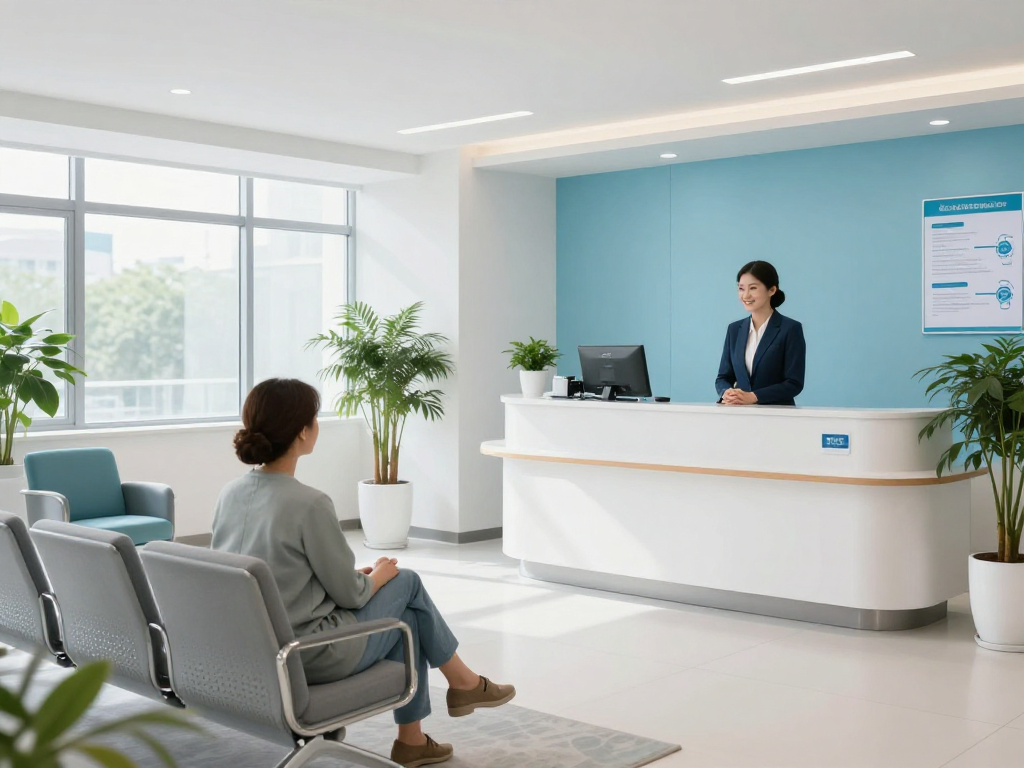 A patient consulting with a healthcare provider during a private psychiatric assessment at a modern health clinic.