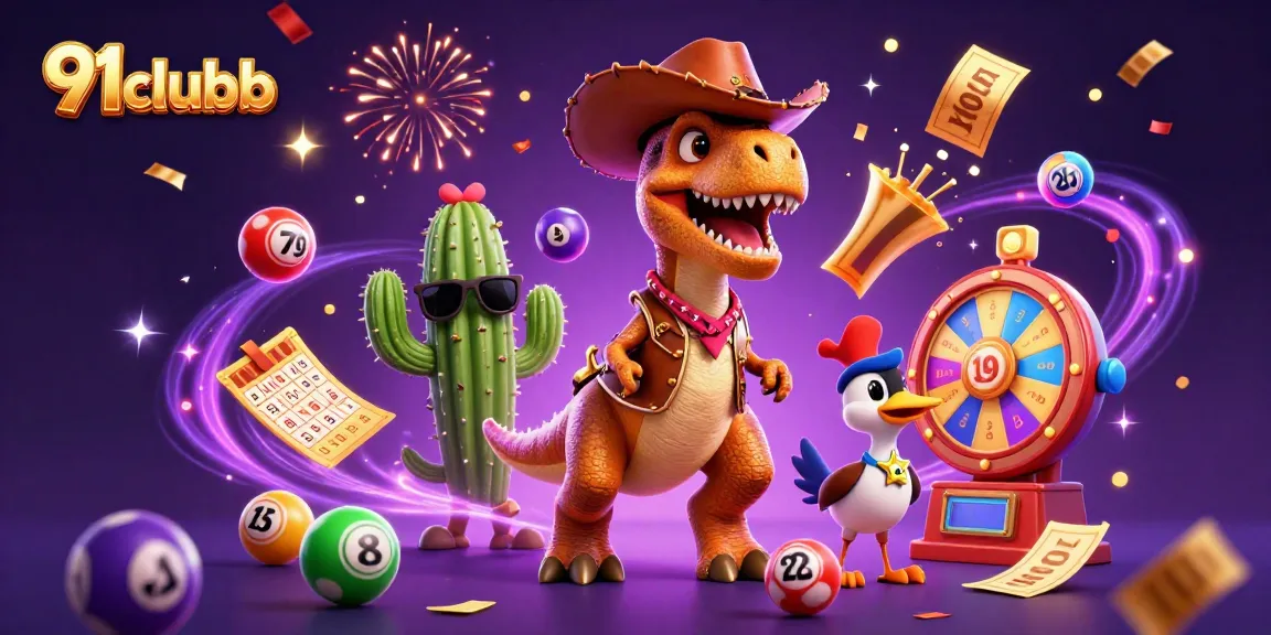 Win big with 91clubb's dynamic gaming experience featuring vibrant colors and engaging characters.