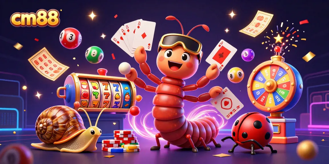 Experience the thrill of cm88 with an exciting casino scene featuring vibrant gameplay elements and dynamic characters.