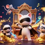 Experience the thrills of VIP66 đăng nhập as animated characters engage in a vibrant casino scene.