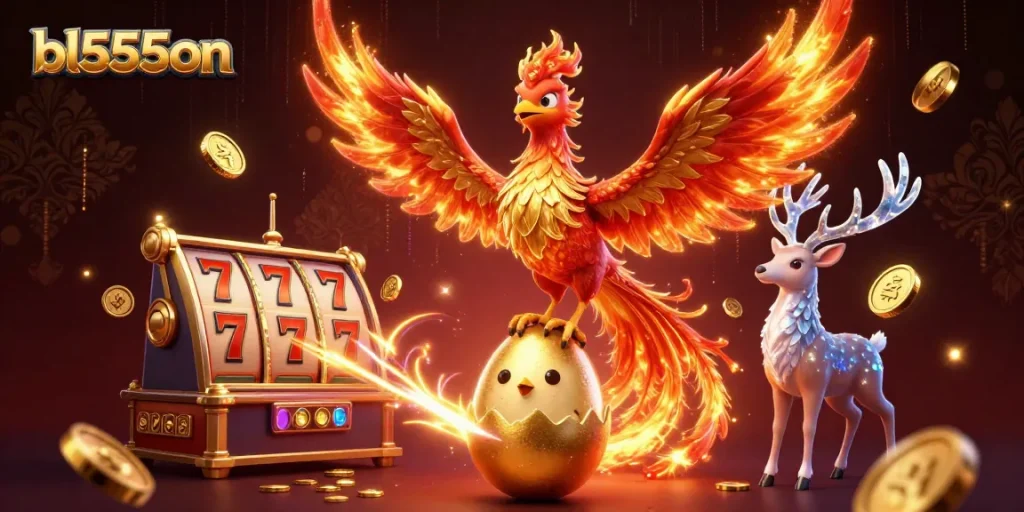 Experience thrilling gameplay at bl555on with vibrant phoenixes and jackpot magic.
