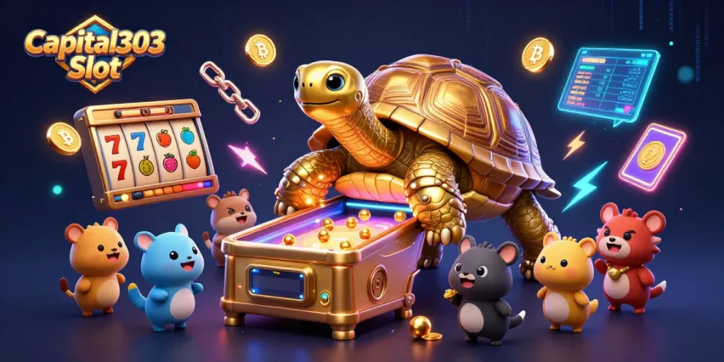 Play Capital303 Slot and win with exciting slot reels and vibrant game features.
