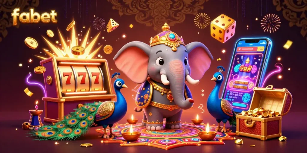 Play at fabet with dynamic games featuring dazzling jackpot slots and colorful casino elements.