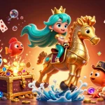 Engage with GG88's immersive underwater casino experience featuring vibrant characters and dynamic game elements.