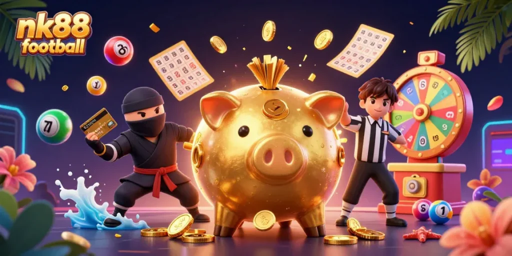 Win big with nk88 football! Join the dynamic betting scene featuring playful characters, prizes, and exciting bonuses.