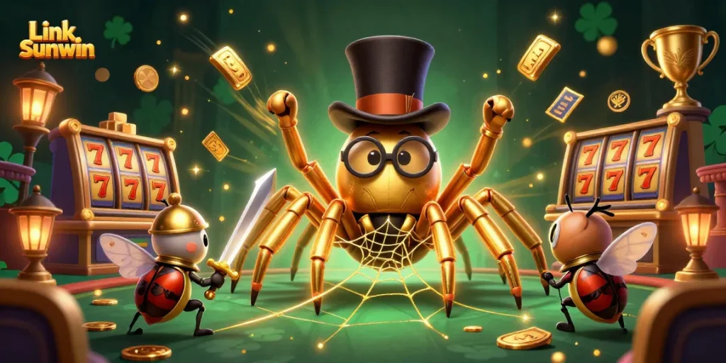 Bet on thrilling games at Link Sunwin with a vibrant 3D digital chessboard and character setting.