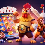 Experience excitement at tr88 uk with vibrant 3D characters amid dynamic casino elements and slots.