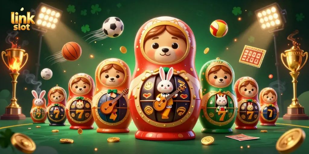 Permainan slot gacor dengan logo "link slot" menarik perhatian di dunia kasino online.