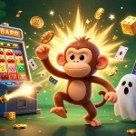 Experience the thrill of JBO as you win big with dynamic gaming elements and characters in a vibrant casino scene.