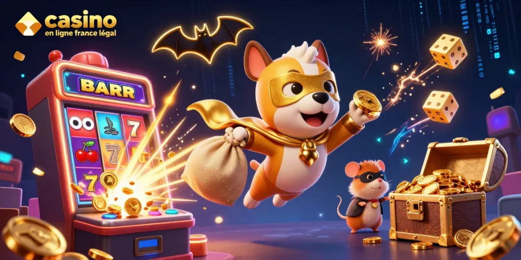 Casino en ligne France légal : jouez avec des personnages en 3D et des machines à sous dynamiques