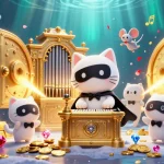 Experience thrilling gameplay at uu88 with a captivating casino scene filled with gold and jewels.