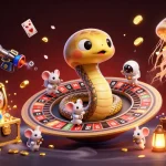 Engage with the thrilling slot gacor experience among cosmic characters in a dynamic 3D scene.