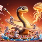 Experience the thrilling sunwin gaming adventure with roulette rings and cosmic dealers.
