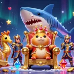 Engage with gg88's exhilarating casino games, featuring a vibrant underwater scene packed with action.
